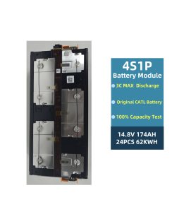 Módulo de Batería de Iones de Litio NMC de 174ah 177ah 180ah 4S1P 14.8V, Nuevo, para Reemplazo de Nissan <span class=keywords><strong>Leaf</strong></span> de <span class=keywords><strong>62kwh</strong></span> 64kwh - Product Image 1