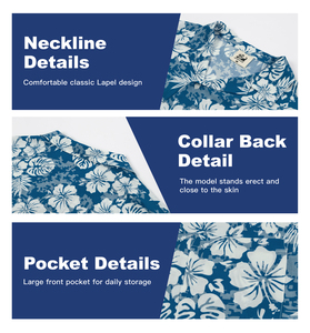 Camicia hawaiana in cotone personalizzata cibo per cartoni animati camicie con stampa All Over camicia hawaiana a maniche corte per uomo - Product Image 4