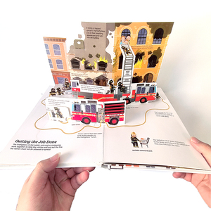 Fabriek Op Maat Kids Board <span class=keywords><strong>Book</strong></span> Publishing Printing Services <span class=keywords><strong>Pop</strong></span>-<span class=keywords><strong>Up</strong></span> Kinderen Hardcover Lift Flap Boek - Product Image 2