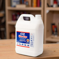 Colle liquide blanche PVA 5L grande capacité pour artisanat manuel, idéale pour l'école, les enfants, la fabrication de slime, le travail du bois et le collage de matériaux en carton