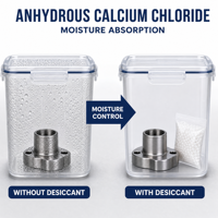 Chlorure de calcium anhydre en poudre, haute pureté, qualité industrielle, produit chimique