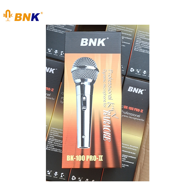 BNK Professional Factory Microphone Cord Dynamic Podcast Microphone BK-100 II