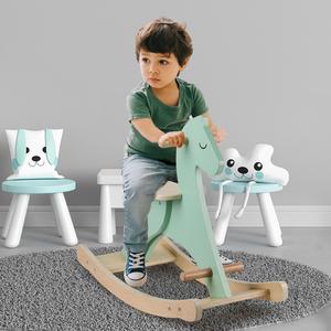 PHOOHI儿童木制骑马玩具木制儿童骑马玩具 - Product Image 3