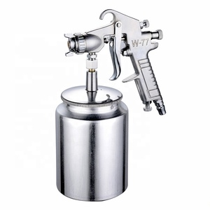 Pistolet de pulvérisation pneumatique W-77 à aspiration d'air pour meubles et automobiles, pulvérisateur de peinture haute pression 3.0mm PG827, W-77S(3.0mm) - Product Image 1