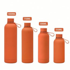 Bouteille d'eau isotherme en acier inoxydable à double paroi de 500 ml avec logo personnalisé, petite ouverture, pour enfants - Prix usine - Product Image 1
