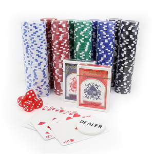 <span class=keywords><strong>Fichas</strong></span> <span class=keywords><strong>de</strong></span> póker con dados <span class=keywords><strong>de</strong></span> 500 colores, incluye 2 tarjetas <span class=keywords><strong>de</strong></span> póker y 1 distribuidor en una funda <span class=keywords><strong>de</strong></span> aluminio dura y duradera para juego <span class=keywords><strong>de</strong></span> azar - Product Image 4