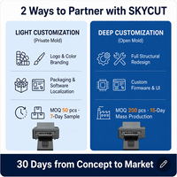 Cortadora de Vinilo Skycut A3MAX4-D para Uso Doméstico y Comercial, Plotter de Corte para Etiquetas, Adhesivos y Cajas de Color en Tamaños A3 y A4