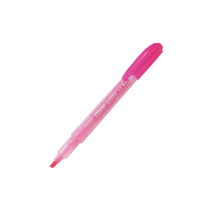 SGR-8SL <b>refillable</b> cap type highlighter 3.8mm broad tip water pigment <b>ink</b> five colors recycled plastic body - Product Image 1
