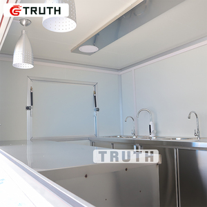 Remolque de carro móvil de comida de camión de aperitivos de acero inoxidable extraíble con equipo de cocina completo Catering Food Trailer Truck Business - Product Image 6