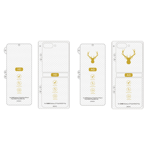 <span class=keywords><strong>Protector</strong></span> de Pantalla de Hidrogel Suave para Teléfono Móvil Galaxy Front & Back TPU 5G Z <span class=keywords><strong>Flip</strong></span> <span class=keywords><strong>4</strong></span>, Ultra Compatible con los Modelos 5 <span class=keywords><strong>4</strong></span> 3 2 5G 2.5D - Product Image 2