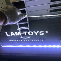 Letrero Luminoso LED Personalizado para Exteriores, Letrero Abierto con Iluminación Frontal y Lateral Parcial, Se Aceptan Pedidos OEM y ODM