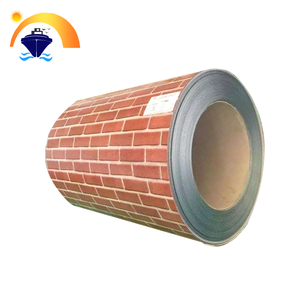 ขดลวด ppgi เคลือบสีแผ่นเหล็กติดผนังลายอิฐ - Product Image 1