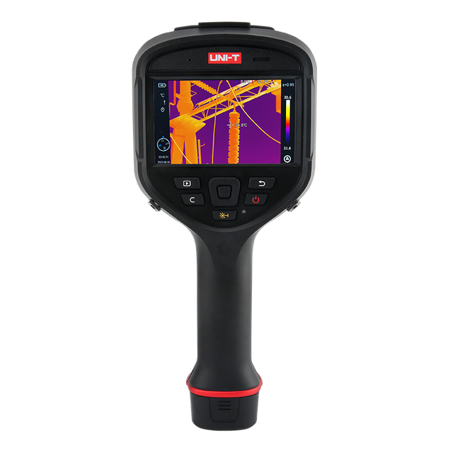 UNI-T UTi640J Handheld Infrared Thermal Imager 1300W Visible Light Lens 640*480 Pixels 15 Color Palettes 50mK Sensitivity Camera