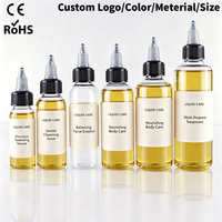 Bouteilles en plastique souples personnalisables de 20 ml, 30 ml, 50 ml pour encre, pigment, avec bouchon multicolore en option, emballage inclus