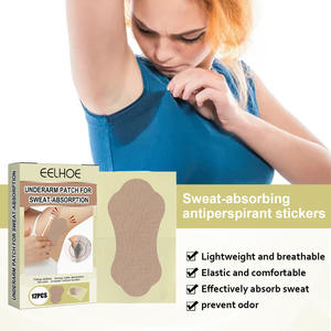 Coussin anti-transpiration, patch anti-transpiration jetable, protecteur d'aisselle d'été, coussin anti-transpiration pour aisselles avec marques - Product Image 5