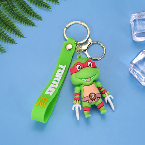 Porte-clés Tortue Mignonne, Porte-clés Créatif et Amusant en Forme de Dessin Animé, Pendentif pour Sac, Petit Cadeau pour Couple, Vente en Gros - Product Image 5