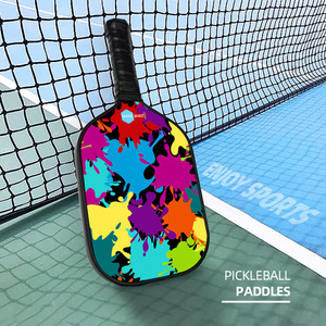 Juego de palas de pickleball PanelSound de fibra de carbono antideslizante para entrenamiento con bolsa de transporte y pelotas - Product Image 4