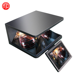 <span class=keywords><strong>42</strong></span> "270 Degrés Affichage Holographique 3D Pyramide Vitrine - Product Image 1