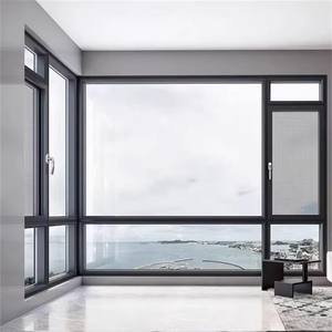 ตัวเลือกสไตล์เพิ่มเติม หน้าต่างอลูมิเนียมกันเสียงแบบกระจกสองชั้น <span class=keywords><strong>ประตู</strong></span><span class=keywords><strong>บาน</strong></span>เปิด และหน้าต่างบานเปิดที่ติดกับประตู - Product Image 2