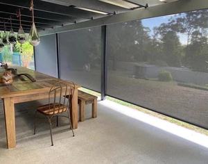 Nhà Sản Xuất Tùy Chỉnh Zip Theo Dõi Rõ Ràng Cơ Giới Pvc Trong Suốt Không Thấm Nước Rèm Ngoài Trời Bóng Râm - Product Image 6