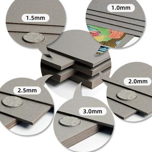 Hojas de Aglomerado 1.5mm, Bobina de Papel 350 grs, Tablero Kappa, Tapa de libro, Papel Gris, Carton Gris - Product Image 6