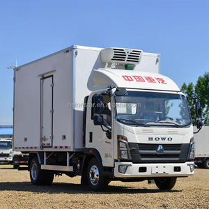Nouveau véhicule frigorifique de transport de poissons/viandes/aliments congelés 4X2 Chine 3 tonnes, <span class=keywords><strong>camion</strong></span> frigorifique, camionnette frigorifique à vendre - Product Image 5