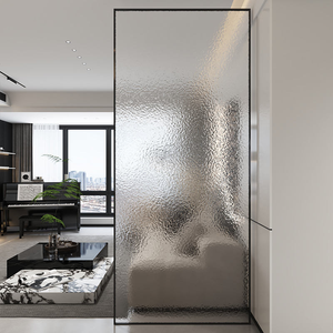 Panel de Vidrio Templado Texturizado con Diseño de Arcoíris y Ondas de Agua, de <span class=keywords><strong>Media</strong></span> Altura, <span class=keywords><strong>para</strong></span> Sala de Estar, Pasillo o Baño - Product Image 3
