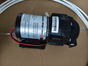 Pompe de surpression en cuivre autonettoyante 75 GPD à 5 étages pour usage domestique, hôtelier et extérieur, système à diaphragme 24V, silencieuse, débit élevé 75 GPD E - Product Image 2