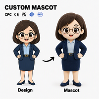 Costume de mascotte en peluche personnalisé, personnage avocat, costume de mascotte 3D pour la promotion de la marque de l'entreprise, événement de carnaval