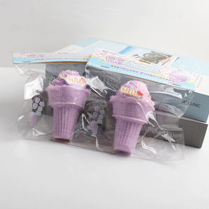 ของเล่นบีบคลายเครียดรูปไอศกรีม TPR สีสันสดใสน่ารักสำหรับเด็กผู้ชาย - Product Image 2