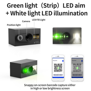 Gtcodestar USB CMOS nhúng tự động quét mã qr Máy quét thiết bị đầu cuối 1D 2D mã vạch máy quét mô-đun QR đọc mã máy quét động cơ - Product Image 4