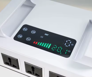 Station d'alimentation portable pour camping en extérieur, panneau solaire, batterie LiFePO4 300W, générateur solaire à onde sinusoïdale pure MPPT, alimentation de secours pour la maison - Product Image 4