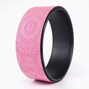 Roue de <span class=keywords><strong>yoga</strong></span> pour débutants, équipement d'étirement dorsal, anneau de Pilates, cercle magique, outil d'étirement des épaules et du <span class=keywords><strong>dos</strong></span> - Product Image 3