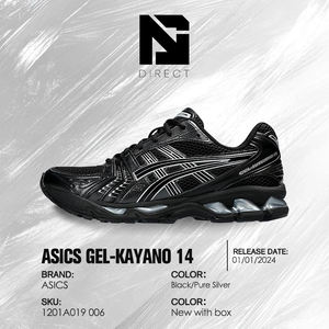 Asics Gel Kayano 14 'Negro Plata Pura' Dropshipping, Zapatillas de Running para Hombre, Diseño de Moda, Suaves - Product Image 6