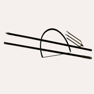 2025년형 경량 부식 방지 핸드 스피어, 고무 슬링 및 연장 폴 액세서리가 포함된 카본 파이버 스피어피싱 장비 - Product Image 2