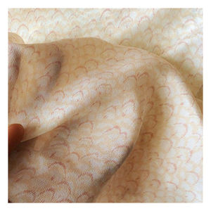 100% soie crêpe De Chine imprimé tissu 16mm lavable <span class=keywords><strong>CDC</strong></span> pour vêtements et décoration intérieure - Product Image 2