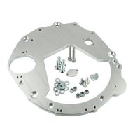 Plaque adaptatrice de boîte de vitesses en aluminium usiné CNC sur mesure