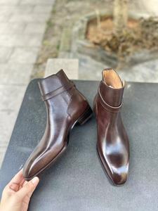 <span class=keywords><strong>Scarpe</strong></span> da uomo fatte a mano Welt Goodyear cucite - Product Image 4