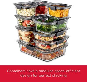 Couvercles en verre moyens transparents sans BPA et anti-fuite, 3.2 tasses, récipients alimentaires - Product Image 4