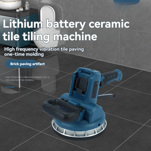 Máy rung gạch điện lithium tùy chỉnh & máy làm phẳng tự động - Sản phẩm mới của Big Tree, cấp công nghiệp, sử dụng pin Li-ion - Product Image 2