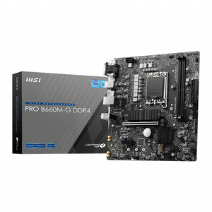 MSI B660M DDR4 DDR5 เมนบอร์ดคอมพิวเตอร์เดสก์ท็อป MORTAR WIFI รองรับ MATX รุ่นที่ 12, ซ็อกเก็ต LGA 1700, PCIe 4, 2.5G LAN PR - Product Image 1