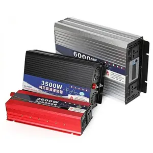 Tinh khiết Sine Wave Inverter 2KVA 5KW 6KW 12KW 8000 Wát Xe Điện DC để AC 12V 220V Off Grid pin chuyển đổi năng lượng mặt trời bảng điều khiển Máy phát điện