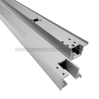 Profilés en aluminium série 6000 OEM/ODM avec rainures en T et en V, services de découpe, soudage et CNC pour outils de transport