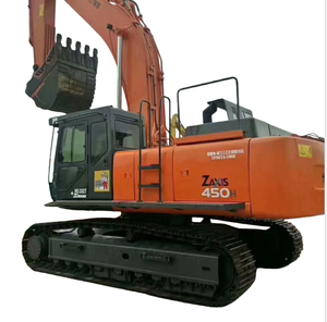 รถขุดไฮดรอลิก ZAXIS 450H ขนาด 45 ตัน แบบตีนตะขาบ พร้อมบุ้งขุด ชิ้นส่วนเครื่องยนต์และเกียร์มือสอง - Product Image 1
