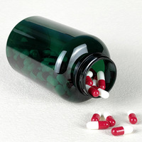 Fabricant de bouteilles en plastique PET, capsules de graines d'argousier, huile de spores de Lingzhi, emballage de vitamines, bouteilles de compléments alimentaires de 400 ml