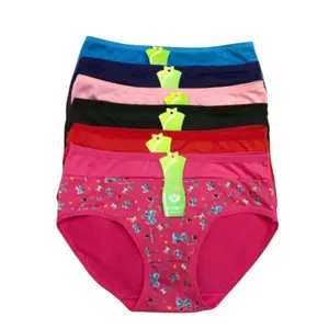 Comfortable Kids Milk Silk Panty Underwear Teenage Girls Kids Brief Children Thongs Underwear