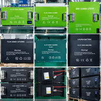 Batterie Lithium-Ion LiFePO4 Personnalisée 72V 60V 30Ah 40Ah 50Ah à Décharge Profonde, Plus de 4000 Cycles, Haute Densité Énergétique, BMS Intégré pour