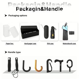 Paraguas Plegable Semiautomático Personalizado, Impermeable, Tela de Nailon 190T, Diseño Moderno, Impresión UV/Serigrafía, Promocional - Product Image 6