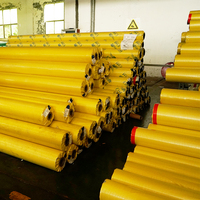 Usine Directe Dacron Polyvalent PVC Bâche Matériel Vinyle Enduit Polyester Tissu Pour Store Roulant
