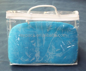 Borsa con cerniera in PVC di alta qualità OEM tpesack per lenzuolo coperta cuscino - Product Image 2